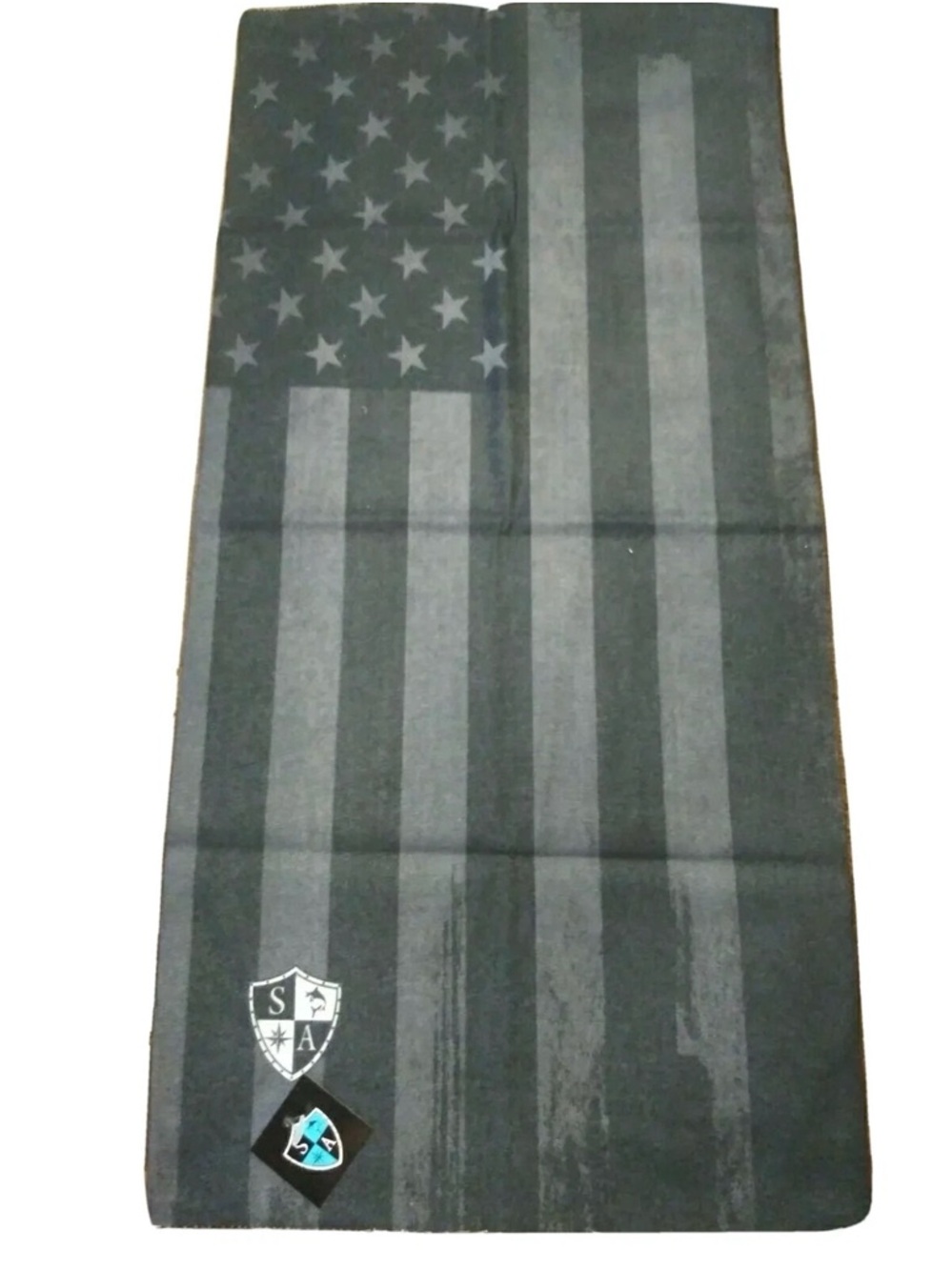 Salt Armour Tubular Men’s Black American Flag Face Mask Tube